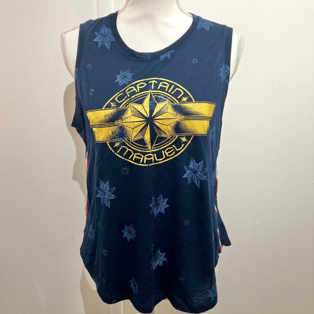 Captain Marvel Tank Top